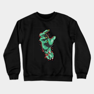 Zombie Hand Crewneck Sweatshirt